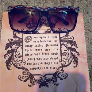 Juicy couture Glimmer sunglasses : like new!